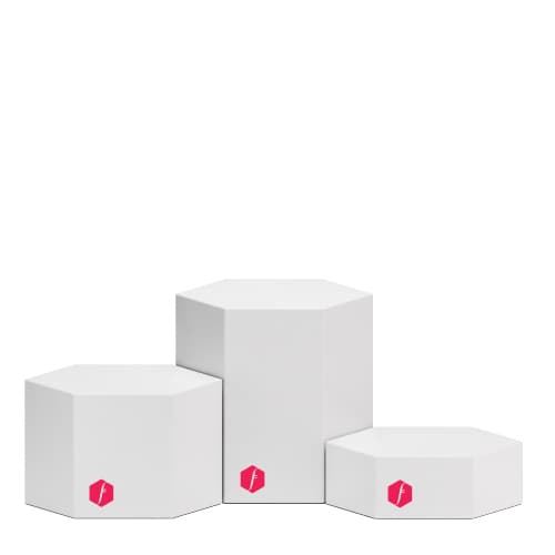 Display Hexagons Set of 3